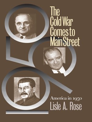 cover image of The Cold War Comes to Main Street
